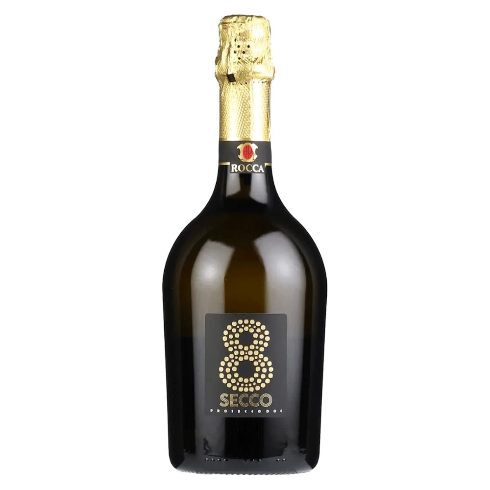 Wino musujące 8 Secco DOC Extra Dry Millesimato 2023 11% białe wytrawne 750 ml