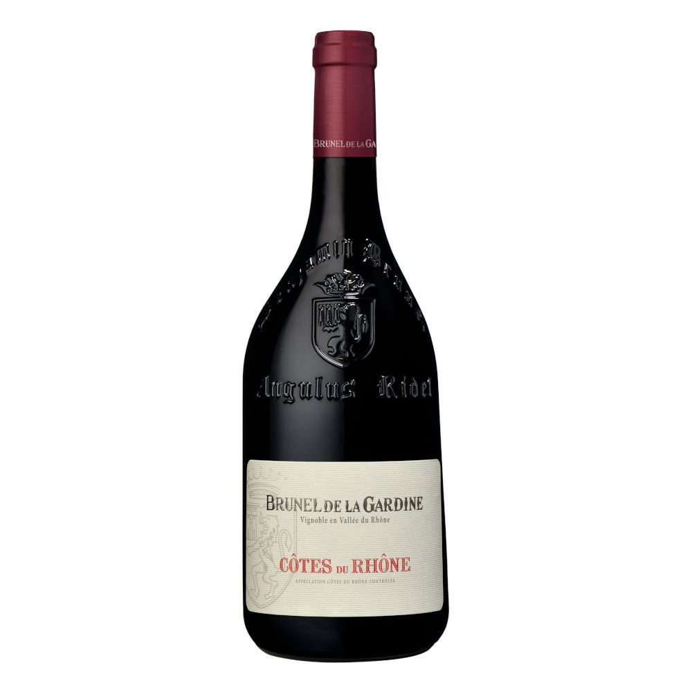 Wino Brunel Gardine Cotes Du Rhone Rouge 2022 14,5% czerwone wytrawne 750 ml