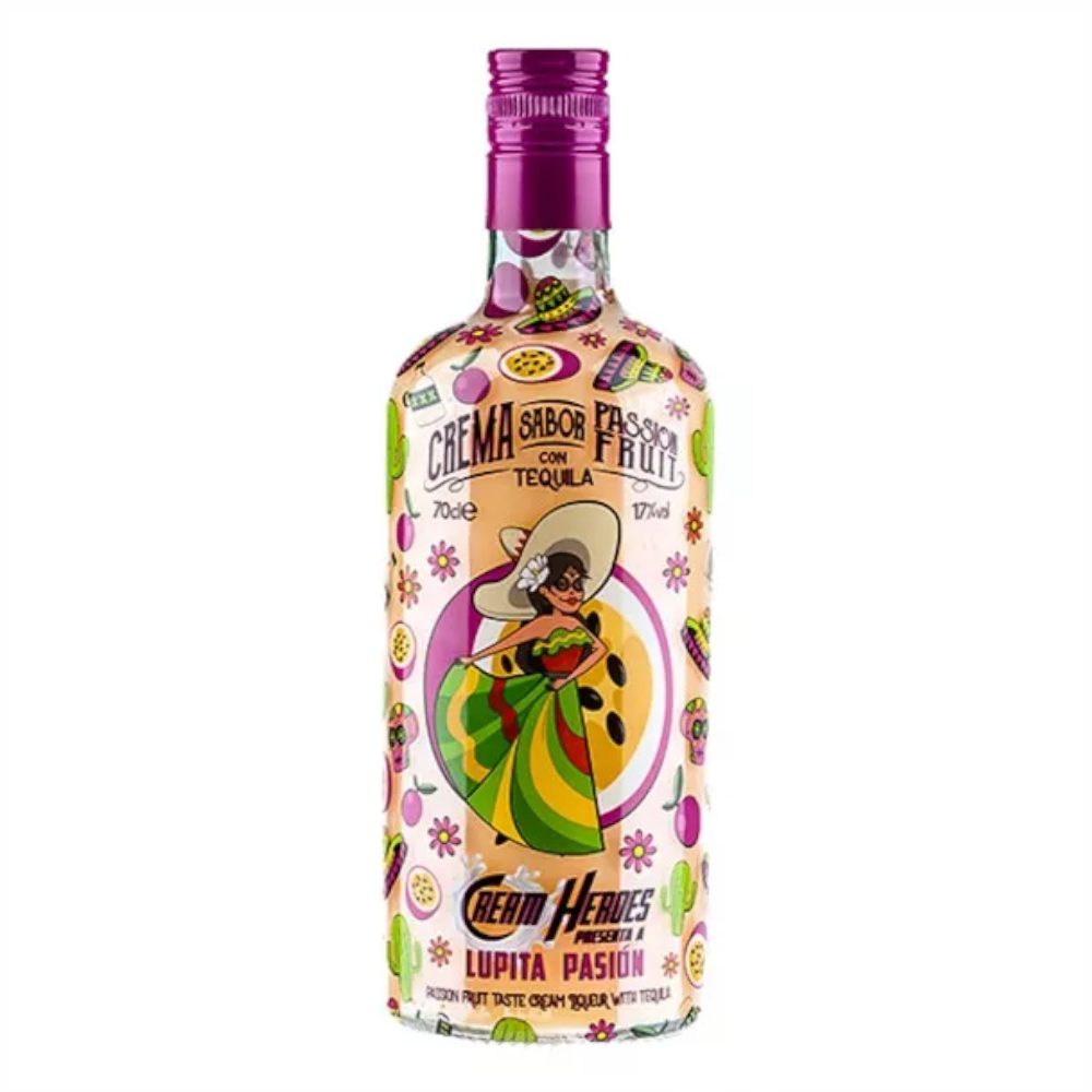 Likier Cream Heroes Passion 17% 700 ml