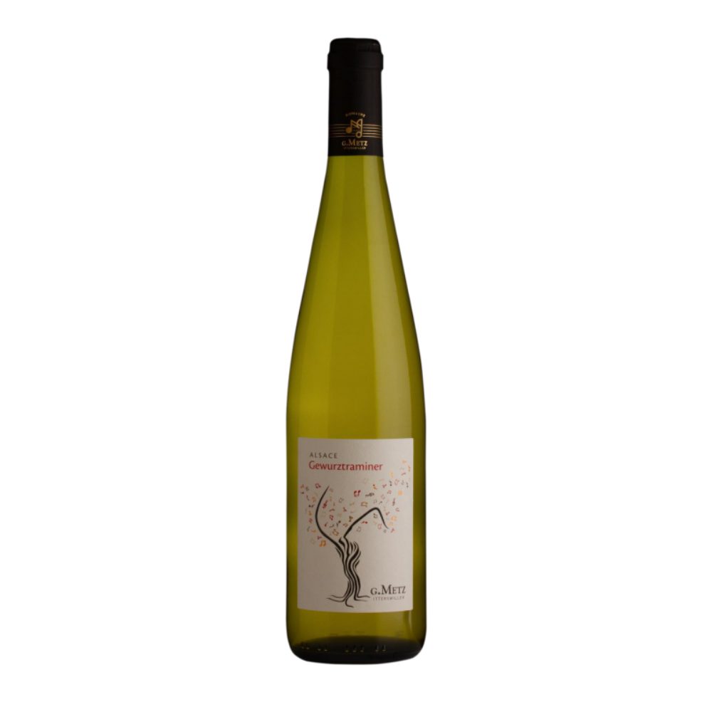 Wino Domaine G.Metz Gewurztraminer 2023 13,5% białe półwytrawne 750 ml